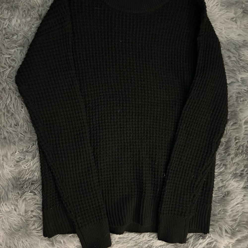 Time and Tru Classic Black Sweater